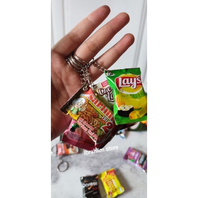 GANTUNGAN KUNCI UNIK DAN LUCU / GANTUNGAN KUNCI UNIK SNACK / GANTUNGAN KUNCI UNIK MOTOR