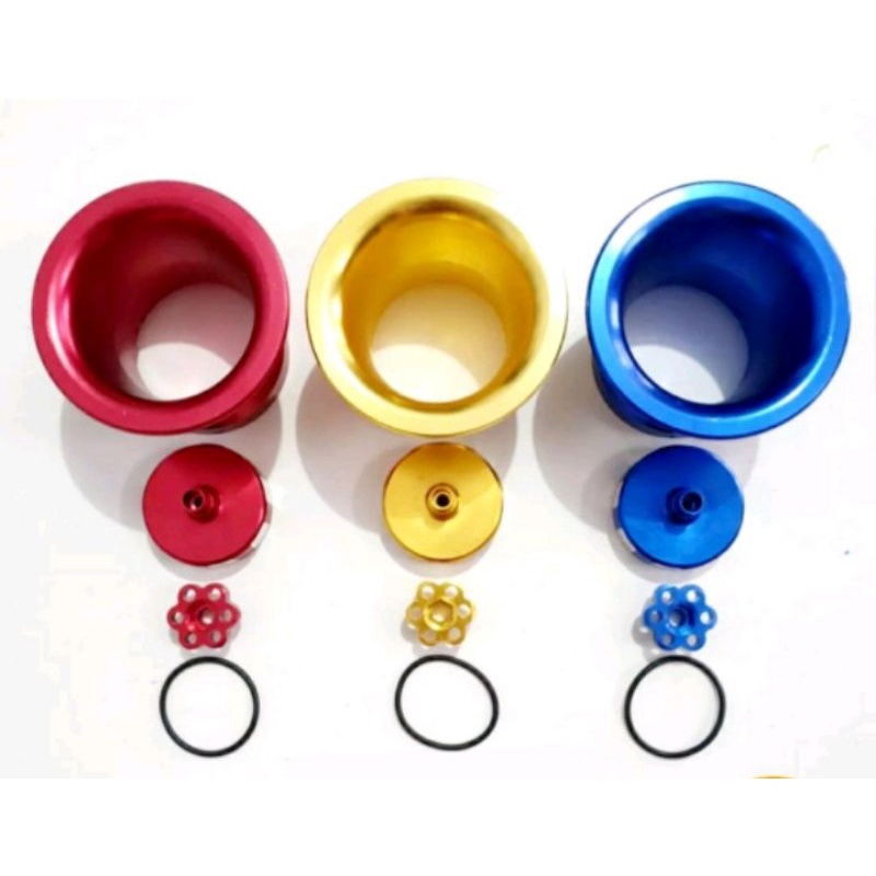 Corong Karbu Carbu Carburator 3in1 PE28 PWK28 PWL28 corong karbu plus tutup dan variasi stelan