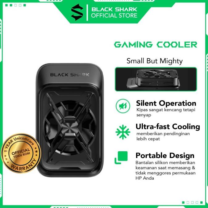 BLACK SHARK Gaming Cooler Pendingin HP Gaming | Kipas HP Gaming Termurah