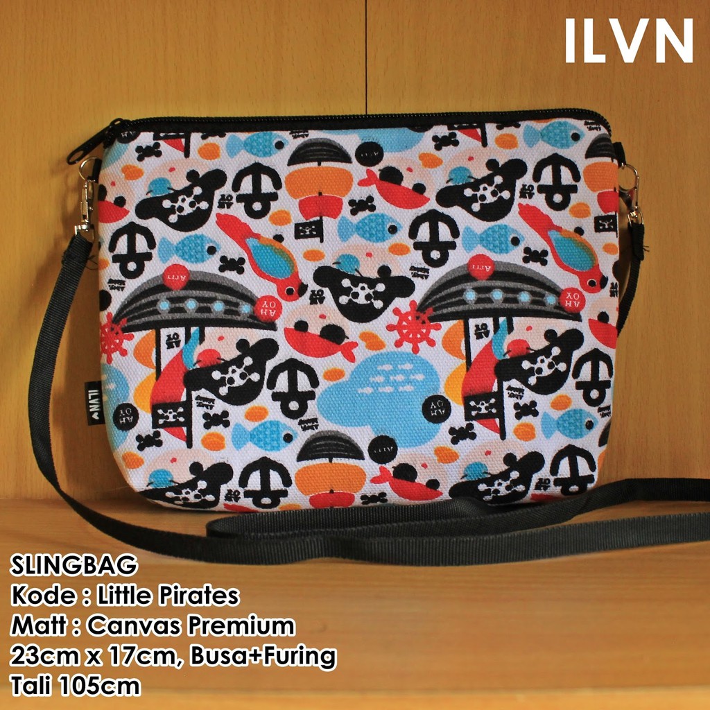 [TAS SERBAGUNA] SLINGBAG LITTLE PIRATES