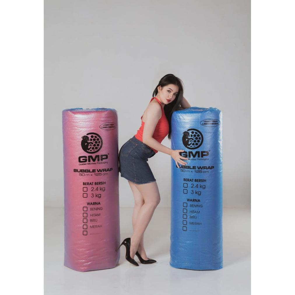 

[(BAYAR DITEMPAT) TERLARIS !! BUBBLE WRAP 3KG WARNA DAN BENING MERK GMP