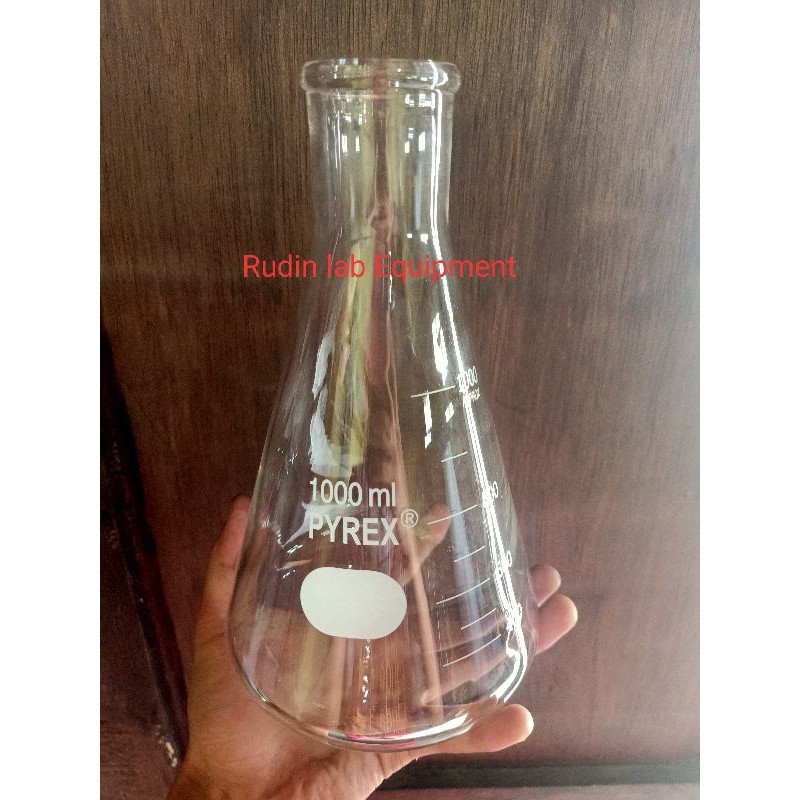 Erlenmeyer 1000ml pyrex