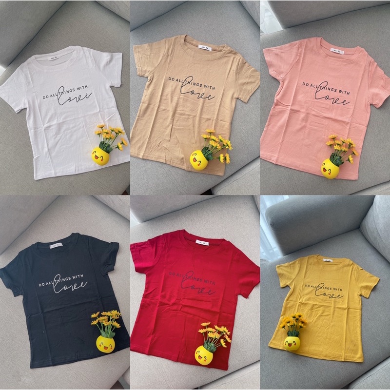 kaos wanita import tulisan , croptop / kaos pendek korean polos tulisan bkk murah.theani top import kaos,kaos polos theani