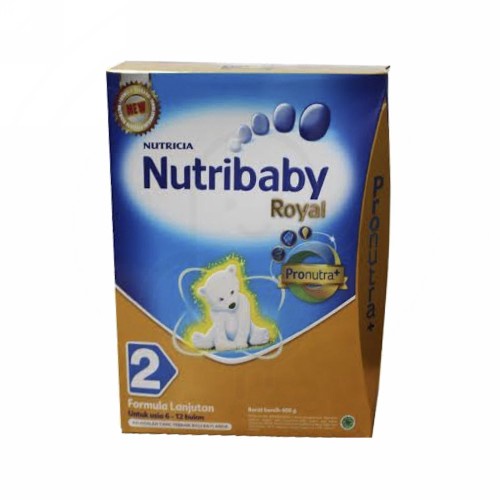 

Nutribaby Royal 2 Usia 6-12 Bulan 400 Gram Box