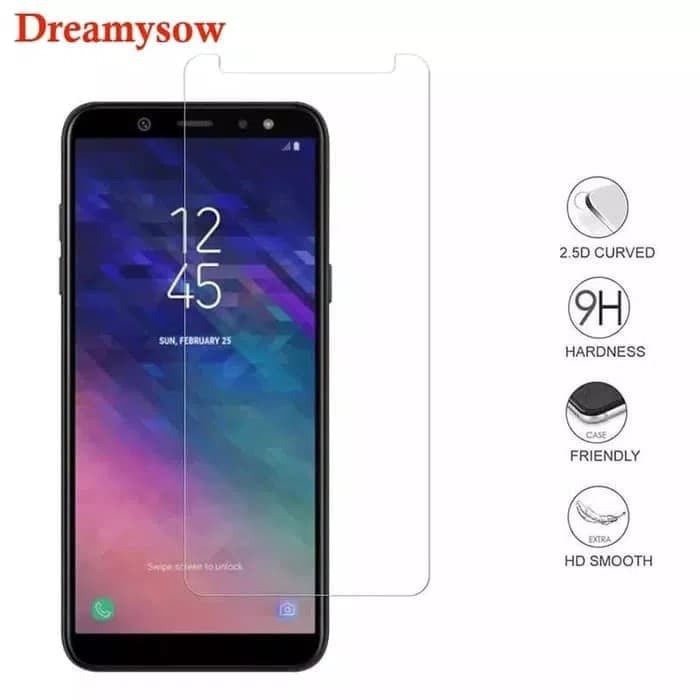 TEMPERED GLASS SAMSUNG J6+ PLUS 2018 NEW ANTI GORES KACA FULL BENING - SCREEN PROTECTOR