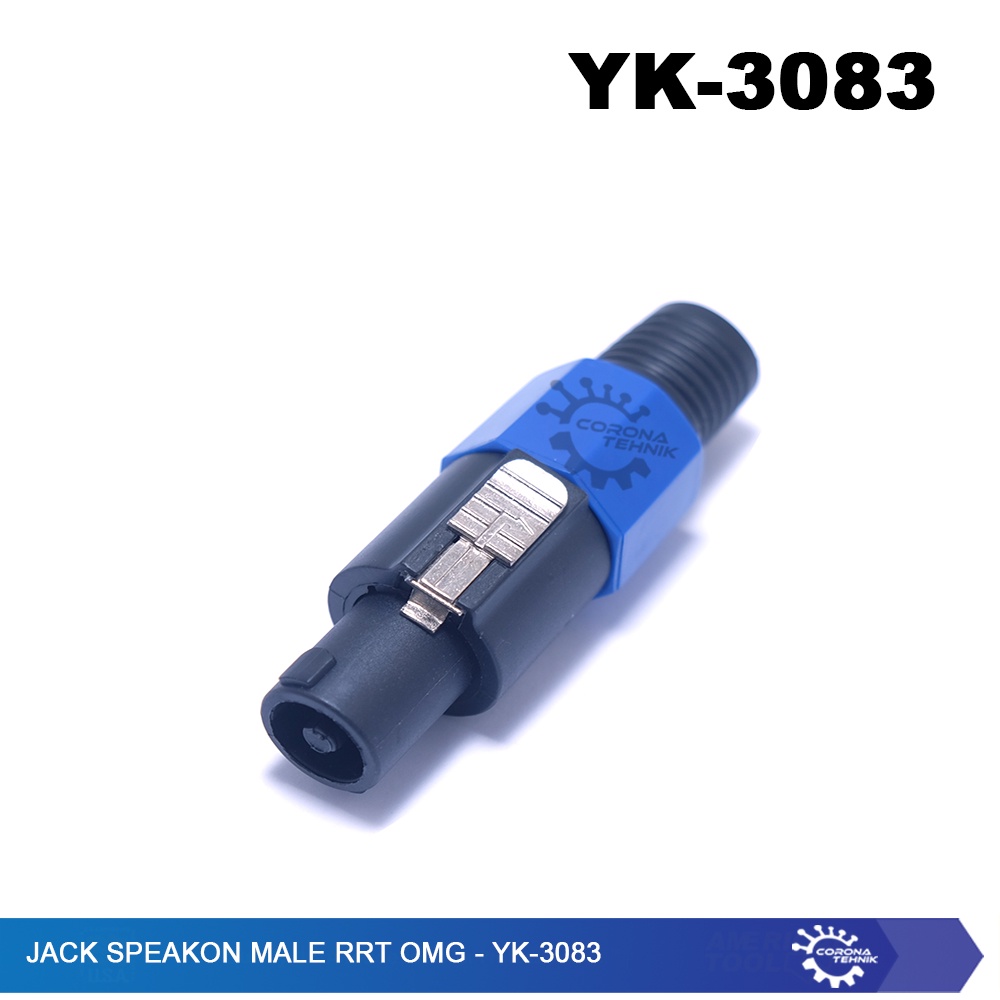 YK-3083 - Jack Speakon Male RRT OMG