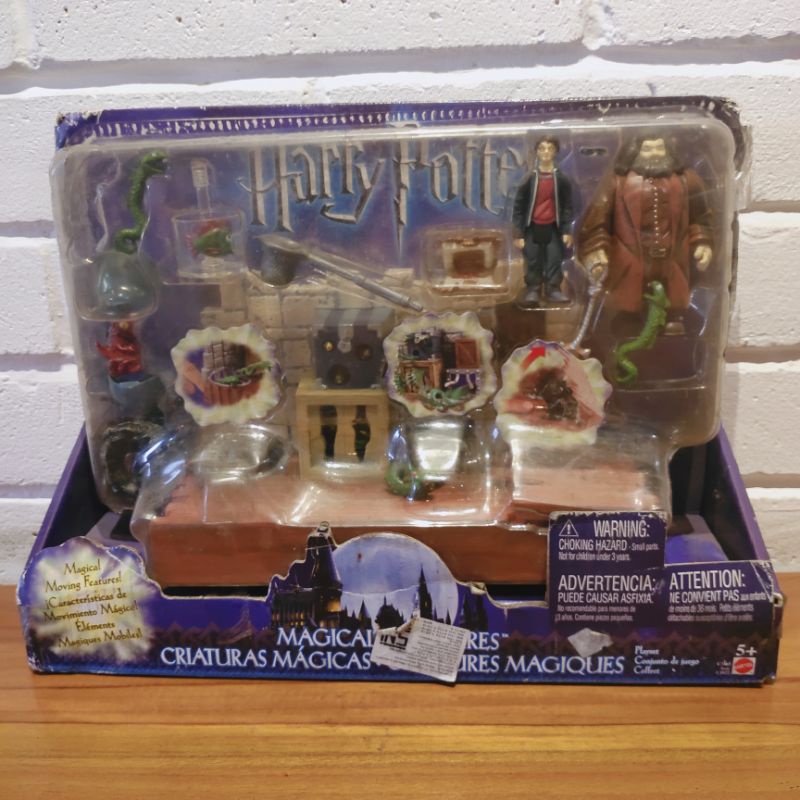 Lot De 4 Figurines Magical Mini Harry Potter - Occasion - Collection Wizarding World