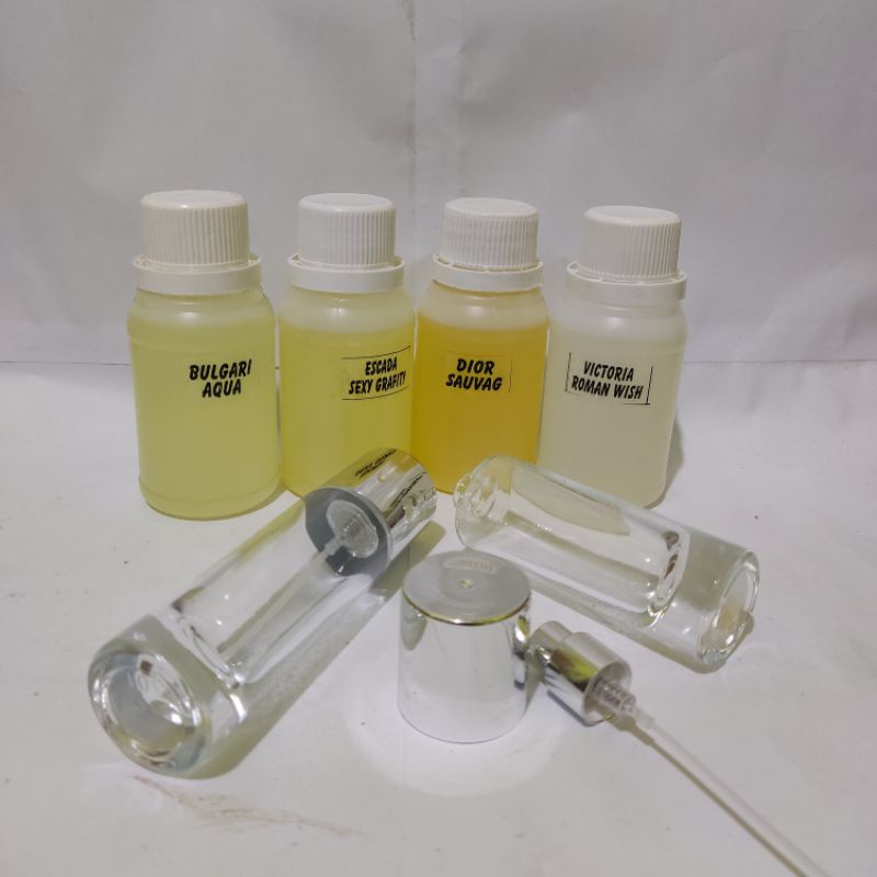 parfum refill 100ML kemasan botol biang, bebas request aroma