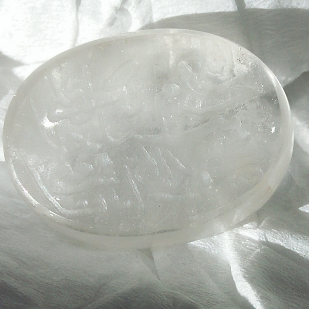 Akik Kecubung Air Ukiran Shalawat