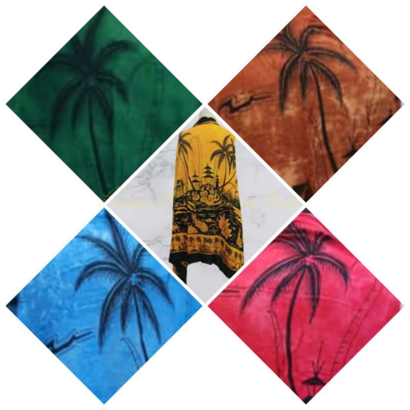 Kain Pantai Bali Batik Rayon Adem