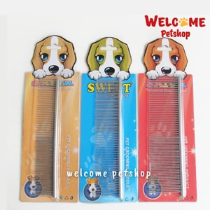 SISIR BESI ANJING KUCING KELINCI - SIZE S M L