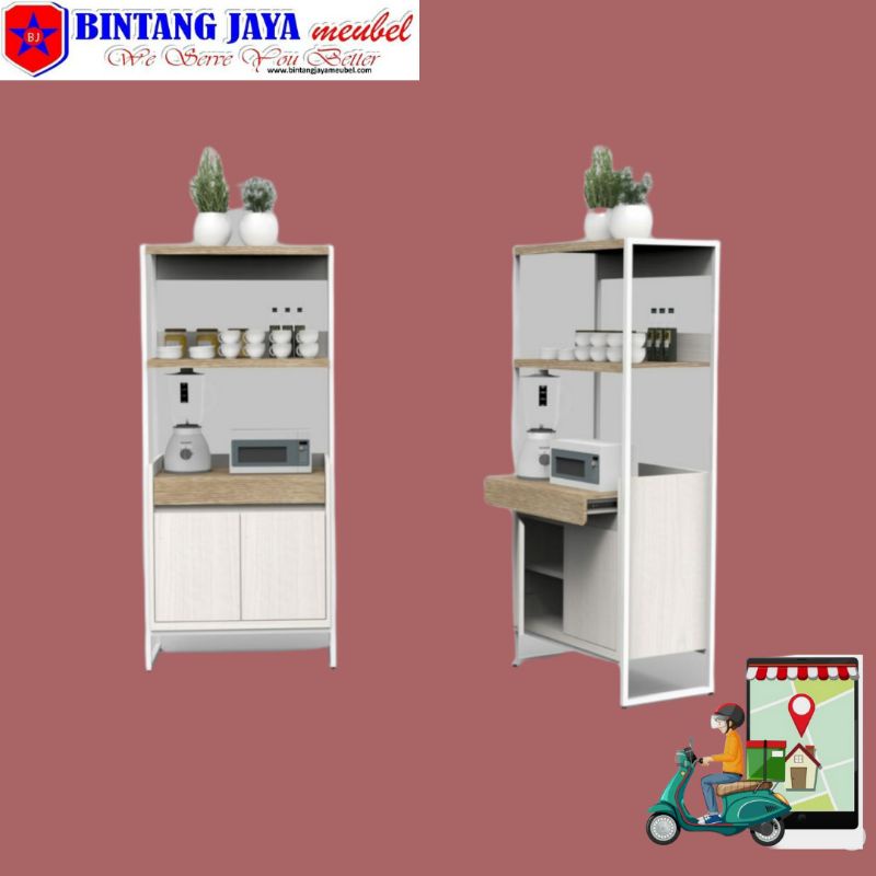 Lemari Rak Charlie xavier rak dapur / rak dapur / lemari dapur (DIY)