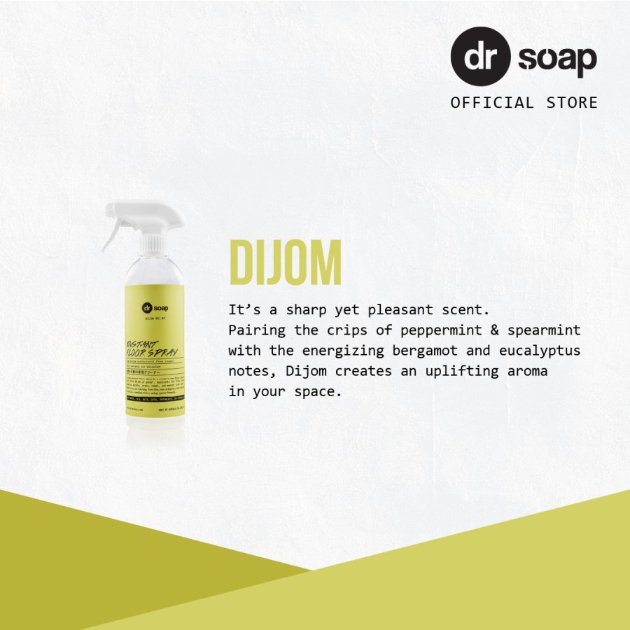 dr soap Instant Floor Spray 1L Sabun untuk Robot Vacuum Cleaner 1Liter