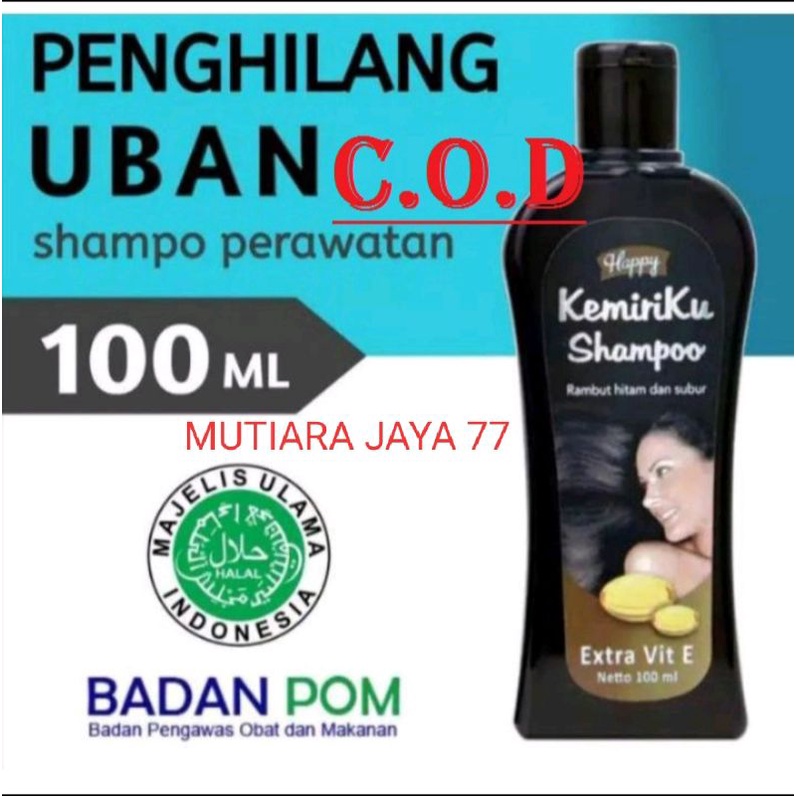 Happy KemiriKu Shampoo penghilang uban/ shampo kemiri