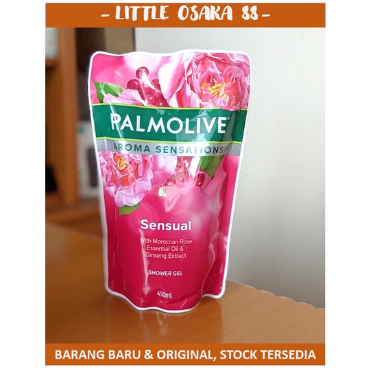 Sabun Mandi Refill Palmolive Aroma Sensation Sensual Morning Tonic Mineral 450 ml