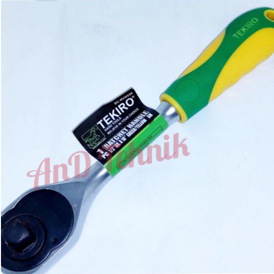 TEKIRO Gagang Handel Rachet 1/2 Inch Gagang Kunci Sock Rachet Tekiro
