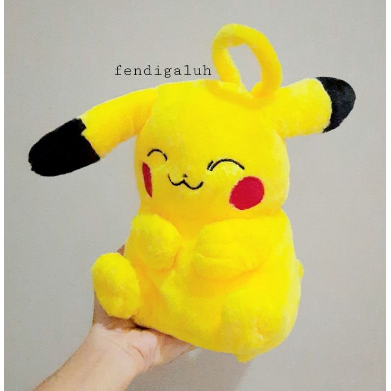 Tas Boneka Pokemon Pikachu/ Tas Boneka/ Tas Pokemon/ Pikachu