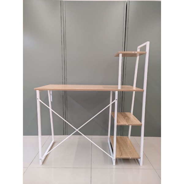 Meja Kantor Travis Putih Meja Kerja Selma Meja Belajar Selma