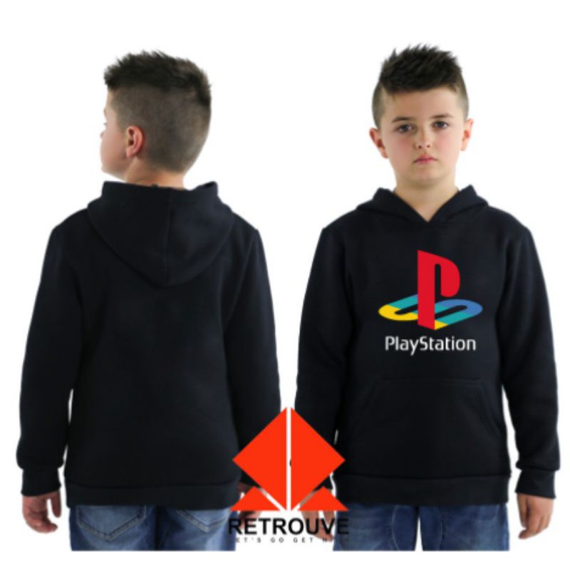 PROMO Jaket sweater hoodie anak PlayStation PS