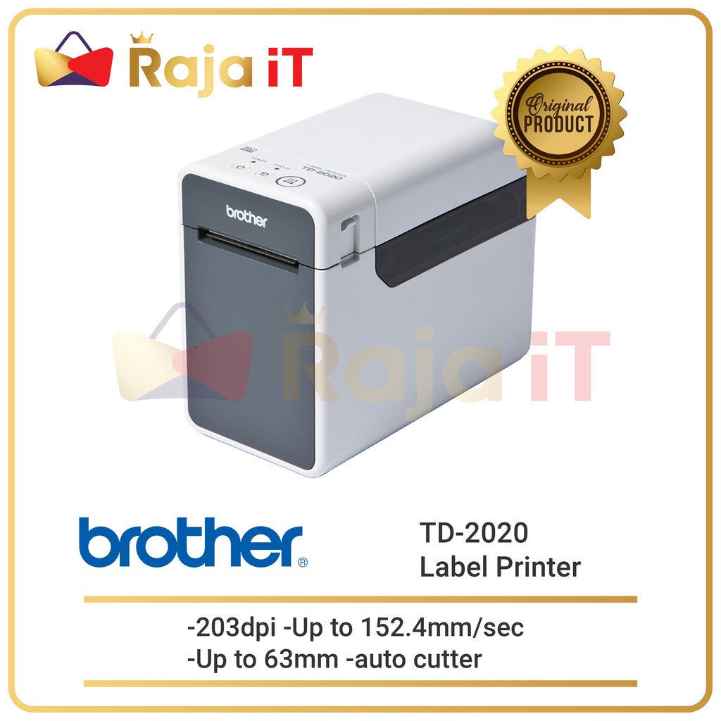 BROTHER Printer Label TD 2020 Printer Gelang Pasien TD2020