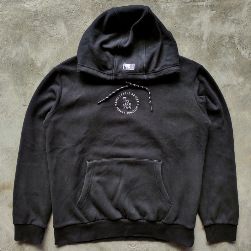 JAKET HOODIE MLB LA DODGERS CENTER LOGO ORIGINAL