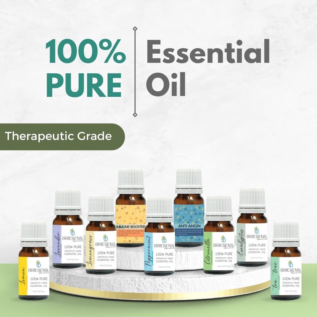 Jual BRIESENS PURE Essential Oil 5 ML Aromatherapy Natural Essential