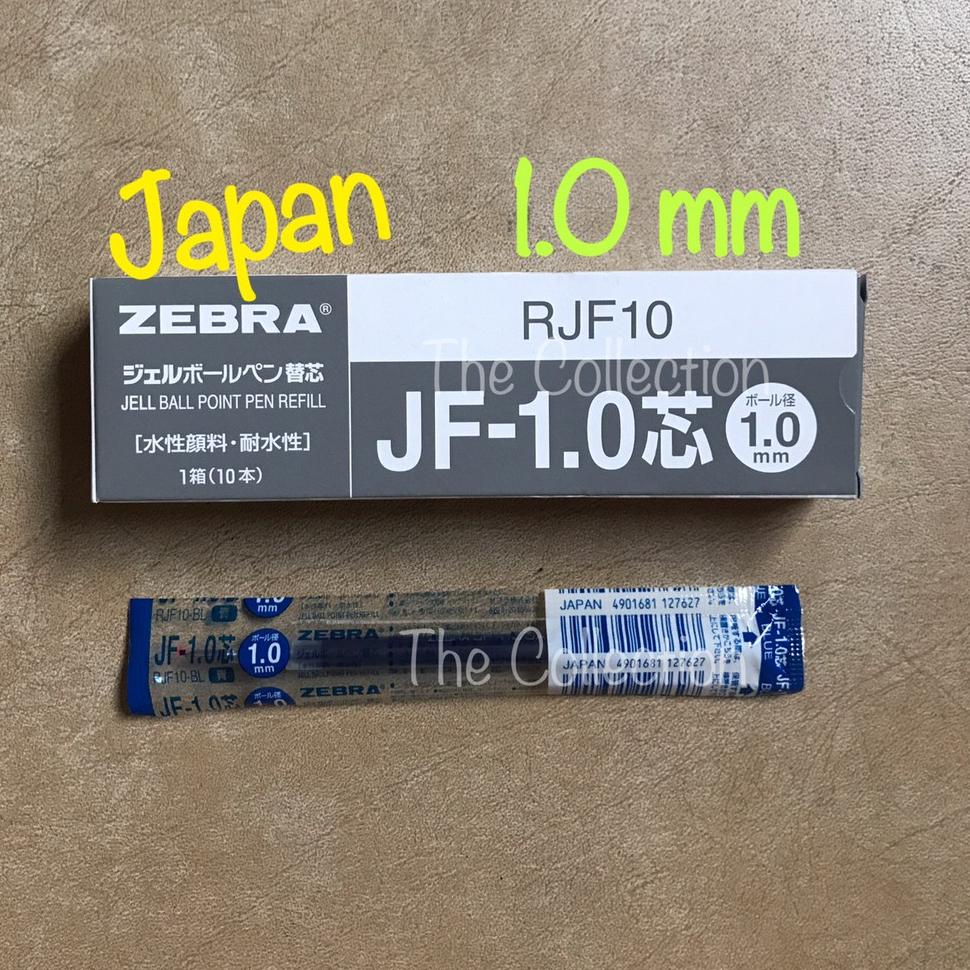 

[PRODUK YKA9O] ATK0433SR RJF10-BL BIRU 1.0 mm isi pen sarasa refill zebra JF 1,0 BLUE FZM
