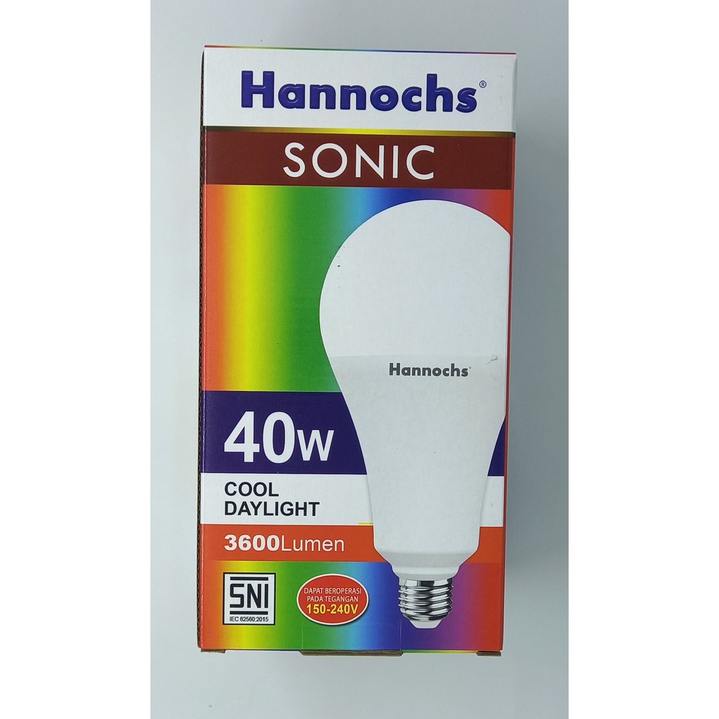 Hannochs Lampu LED Sonic 40W Cool Daylight