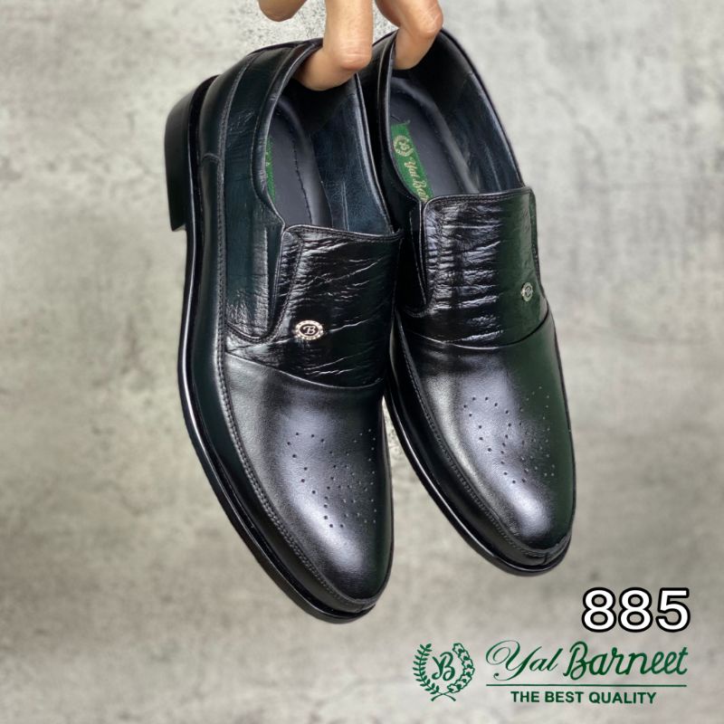 Sepatu Pantofel Pria Kulit Asli Sepatu Pantopel Kerja Resmi Sepatu Pantopel Formal Yal Barneet 885