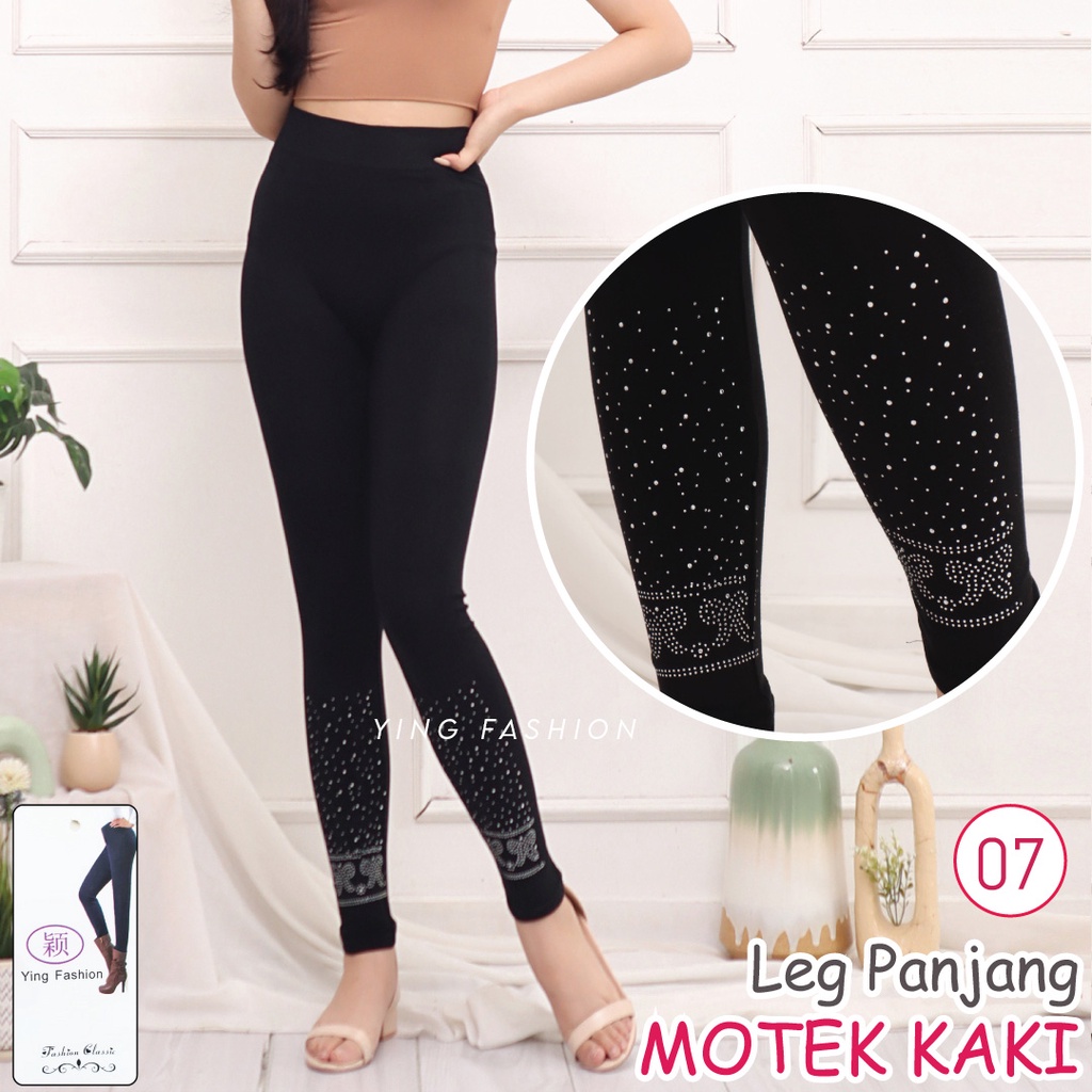 Legging MOTEK KAKI MK09-07 / LEGGING PANJANG WANITA / LEGGING MOTEK PANJANG / LEGGING IMPORT / LEGGING YING FASHION