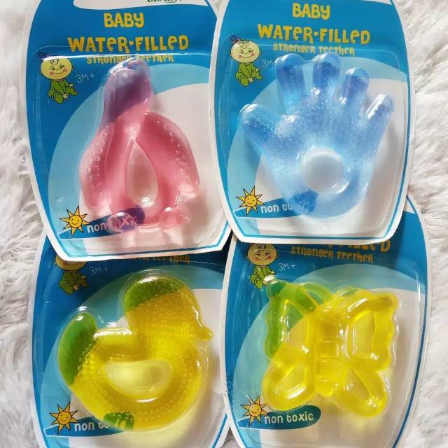 Mainan Gigitan Bayi Baby Water Filled Teether Karakter