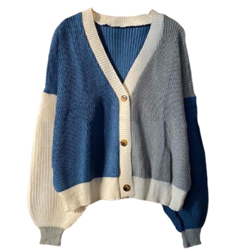 Cardigan Two Tone Eireen Cardy | Kardigan Rajut Twist Tebal Knit Cardie Wanita Cardi Knitt Korean St