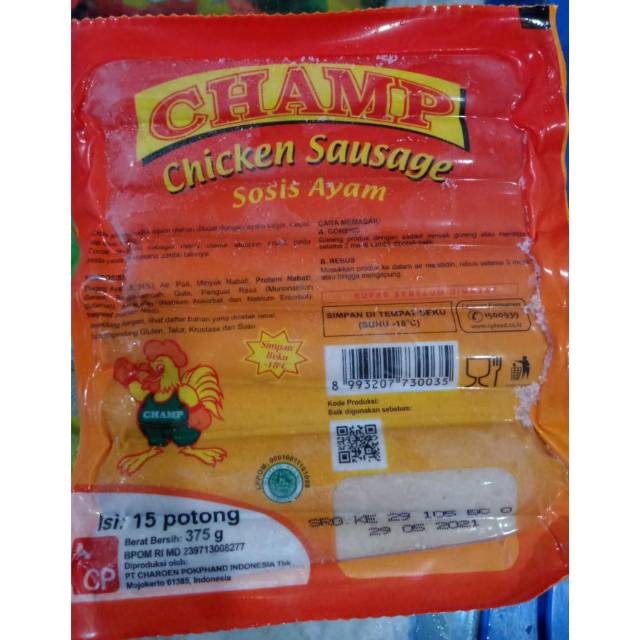 

Champ sosis ayam
