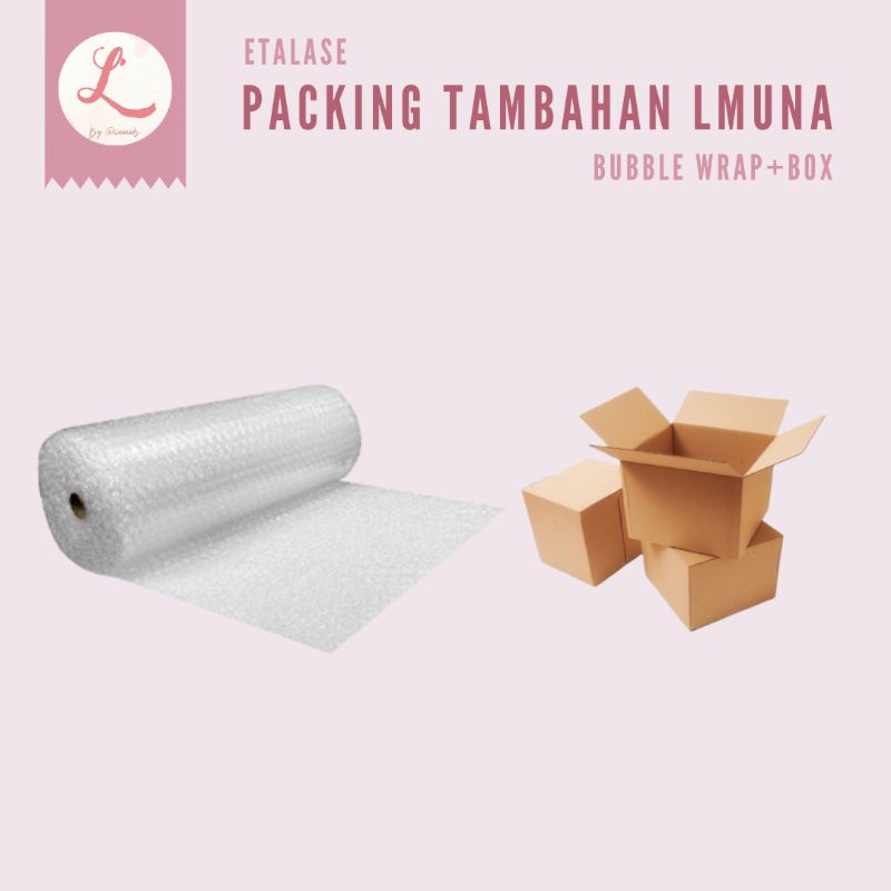 

Packing Tambahan Bubble Wrap Box Karton