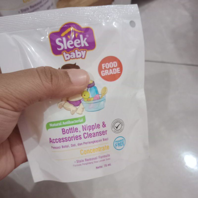 Bisa COD Free Bubble Wrap Sleek Baby Bottle Cleanser, Laundry Detergent Sleek