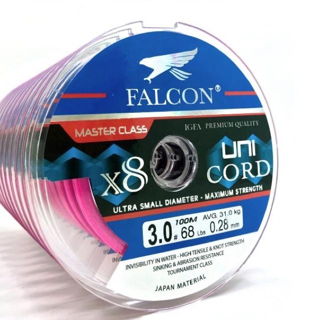 ♞ Senar PE X8 Falcon Uni Cord 100M Connecting ✾