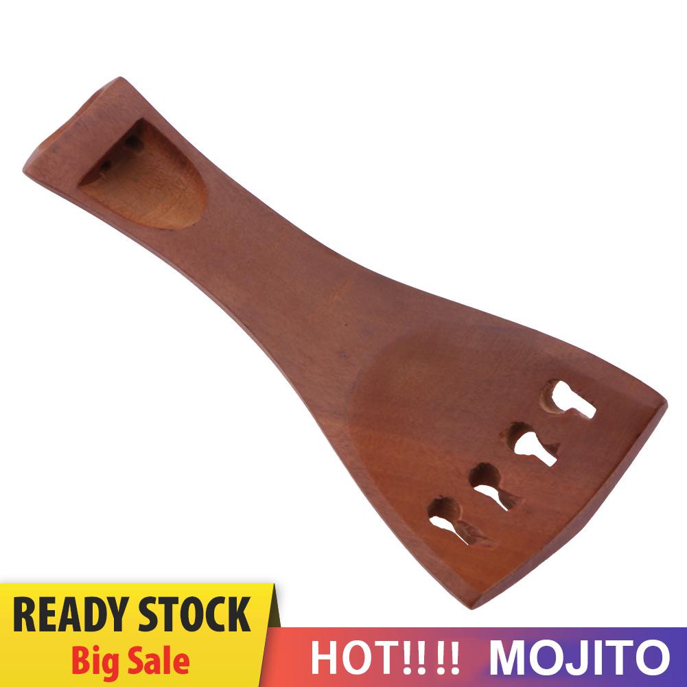 Tuner Tailpiece Besar Bahan Kayu Jujube Warna Coklat Untuk Biola 4 / 4-3 / 4