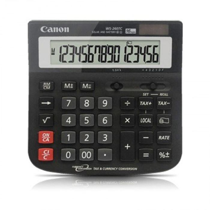 

Promo CANON Calculator WS - 260TC HB limited stock Murah