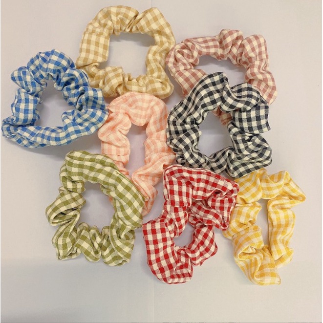 Ikat Rambut Model Gadis Eropa Scrunchie Hair Accessories J135