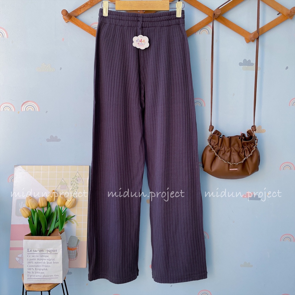 CELANA KULOT KNIT HIGHWAIST