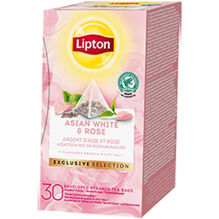 

Lipton Exclusive Selection Asian White & Rose Tea Bag Teh Celup Import - tth1851