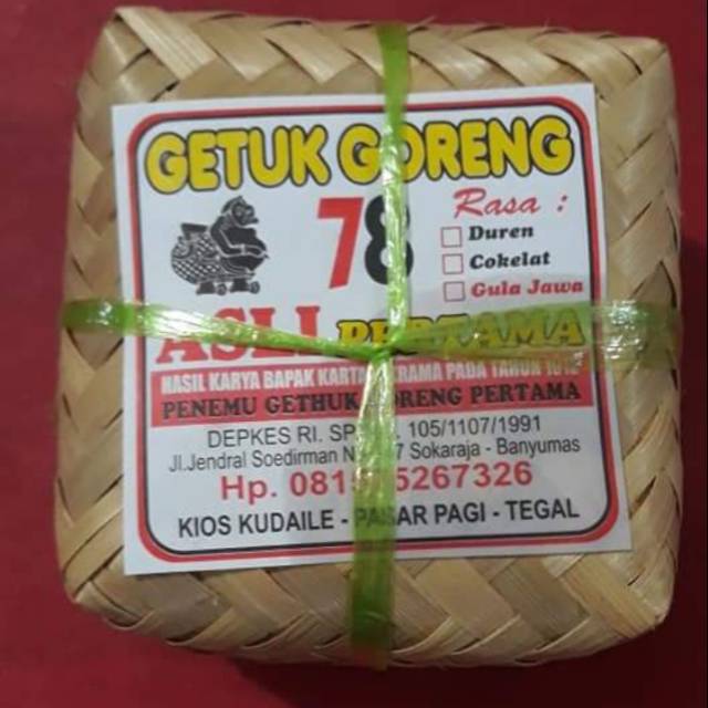 

Getuk goreng Asli Sokaraja