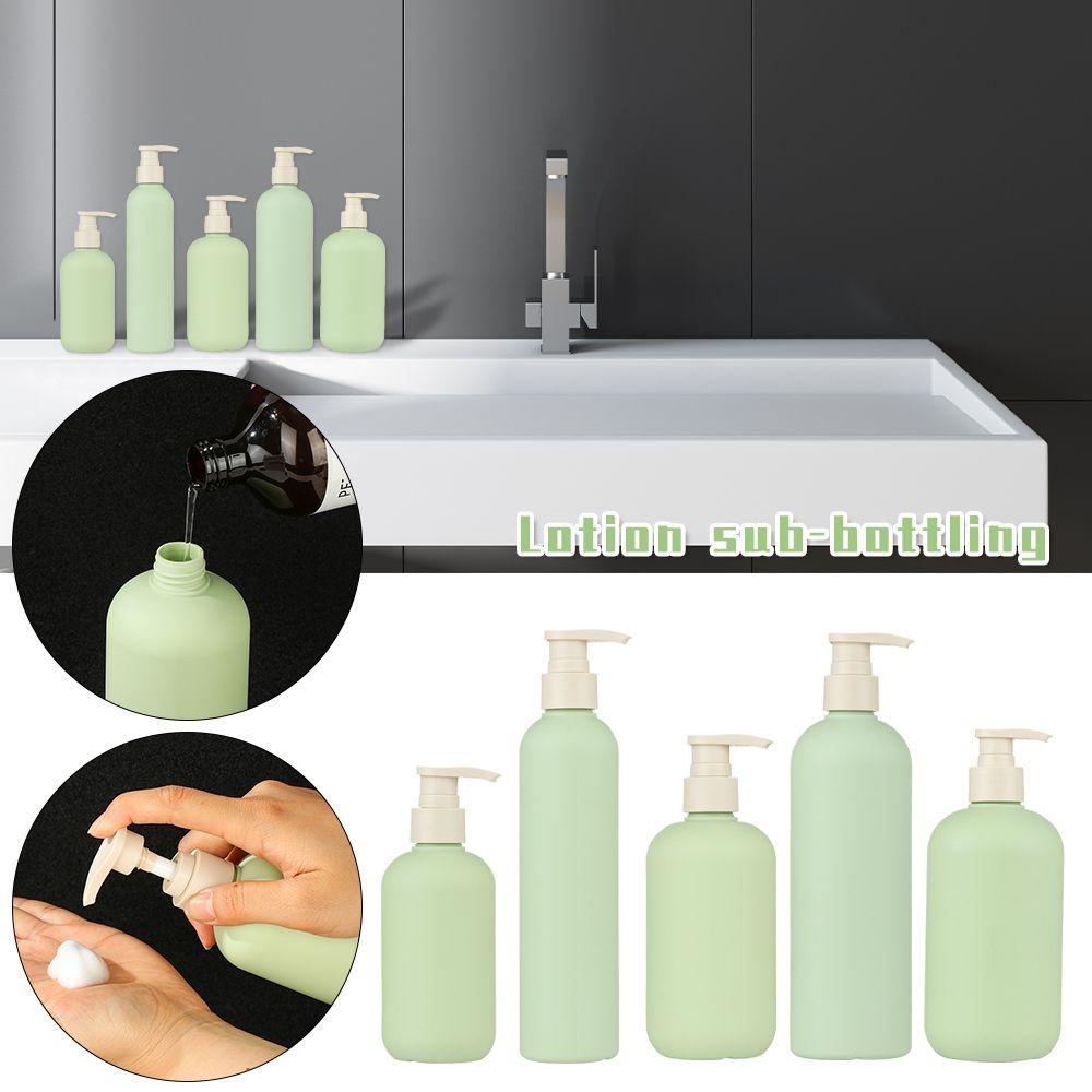 R-flower 200ML~500ML Foaming Soap Dispenser Portable Tahan Karat Dapur Kamar Mandi Shampoo Shower Gel