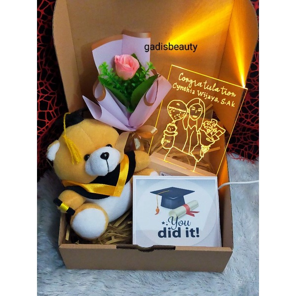 

Gift Box Hampers cewek ulang tahun/ kado ulang tahun/hadiah kado valentine/wisuda/anniversary