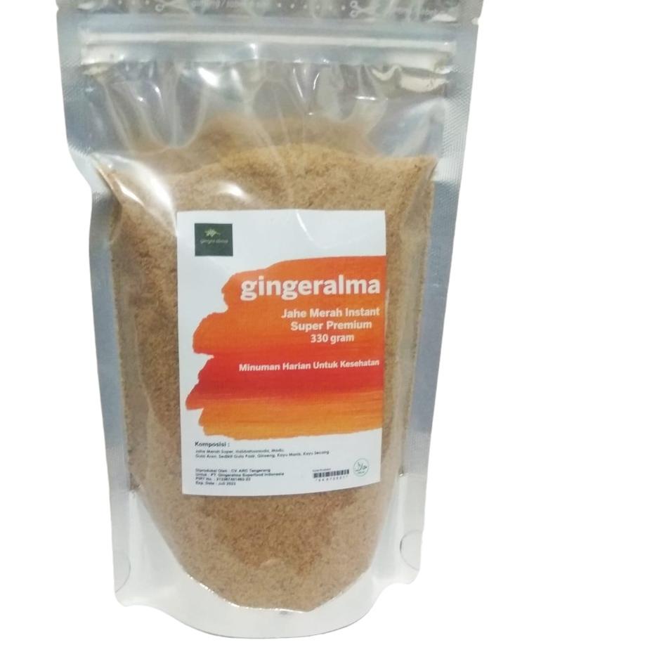 

Original Jahe Merah Bubuk 330gr Gingeralma Super Premium buruan