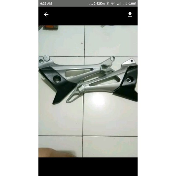 Dudukan Step Belakang atau Plat Footstep Supra X 125 Double Disc