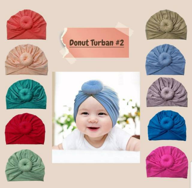 Petite Mimi Turban Donut/Tuban anak/Turban bayi