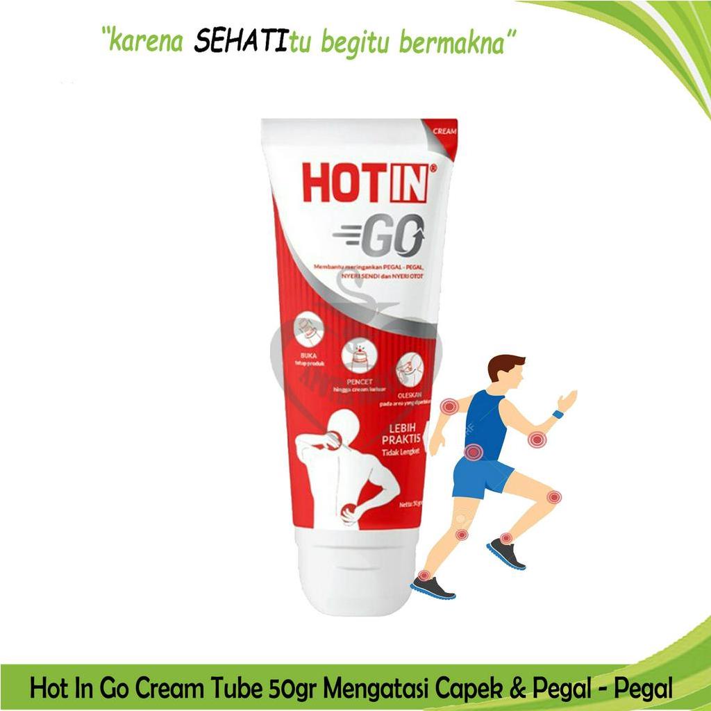 Hot in Cream Go Tube Krim Nyeri Otot Sendi Keseleo