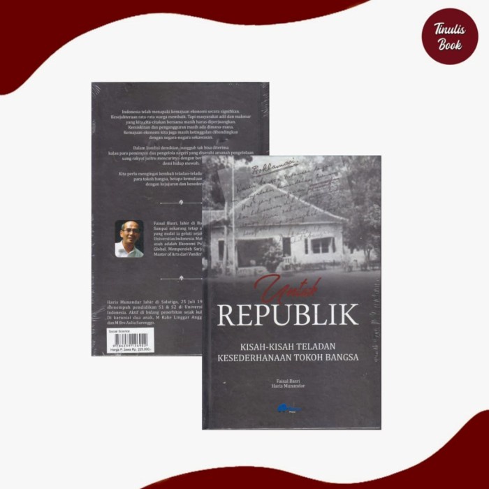 

DISKON SPESIAL BUKU UNTUK REPUBLIK : KISAH-KISAH TELADAN KESEDERHANAAN TOKOH BANGSA TERLARIS