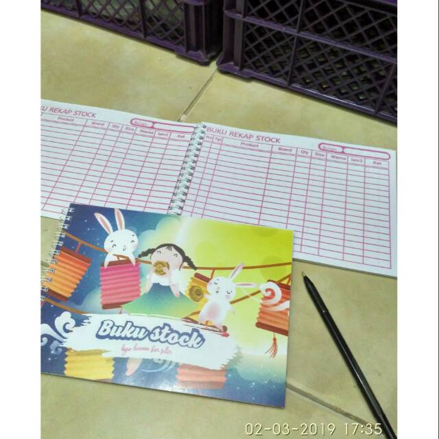 

SALEEE Buku STOK Olshop BESAR (Seukuran buku tulis)